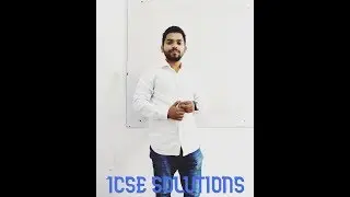 ICSE SOLUTIONS CLASS-9 CHEMISTRY EX-1(B&C) PART-1