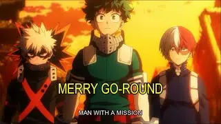 Man With A Mission - Merry Go Round [My Hero Academia S5 Op 2] [Karaoke] [Instrumental] With lyric