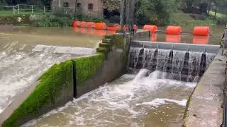 Teston Lock River Medway #hikingadventures #hoohikers #rain