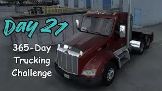 Day 21: 365-Day Trucking Challenge | American Truck Simulator (Tagalog Stream) - Vertical