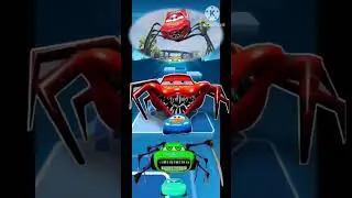 McQueen Green Eater Vs McQueen Red Eater #mcqueeneater #disneycars #lightningmcqueeneatersong #carsm