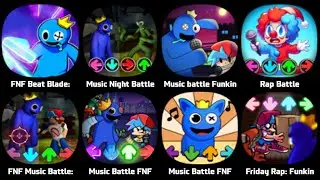 FNF Beat Blade, Music Night Battle, Rap Battle, FNF Shut The Door, FNF Impostor, Everyone Sings It