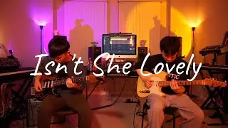 Isn't She Lovely | RnB/Neo Soul Guitar Cover | Ft. Louis | Stevie Wonder