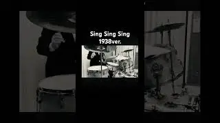 Sing Sing Sing 1938 Drum cover with Slingerland Radio King. #music #bennyblanco goodman