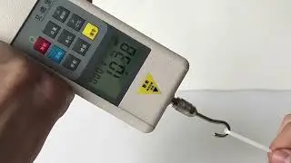 500N Digital Pointer Push Pull Force Gauge Manual Horizontal Harness Terminal Tension Tester Inspect