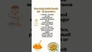 10-12 months #weaning #babyfood #babyfoodrecipe #babynutrition #solidfoodforbaby #weaningfood