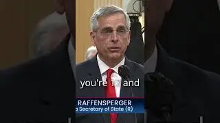 Raffensperger on 2020 Election Fraud Allegations