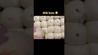 Milk buns with egg filling😋🍽