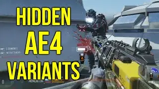 Hidden AE4 Variants (Advanced Warfare Gameplay Commentary)
