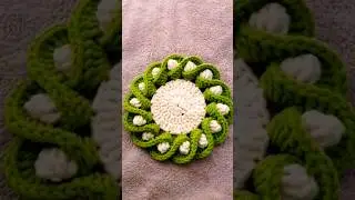 #crochet #handmade #cupcoaster