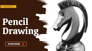 Artist's Vlog __ 89..Sirf Pencil Se Aisi Drawing? 😱 Chess Horse Sketch Will Blow Your Mind!