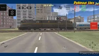 Train and rail yard - SIMULATOR - Various trains on the level with the railway / Diverse trenuri