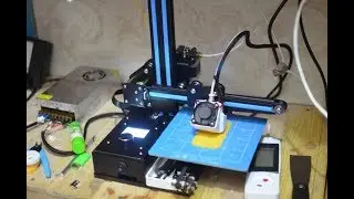 Creality Ender 2. Сборка и первая печать #1 компактный mini 3d printer
