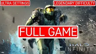 Halo Infinite FULL GAME LEGENDARY Difficulty 100% Blind Playthrough No Commentary HD