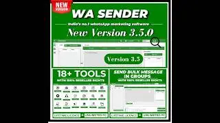 18 in 1 WhatsApp marketing software #whatsappmarketingsoftware #whatsapp  #bulkwhatsappsender