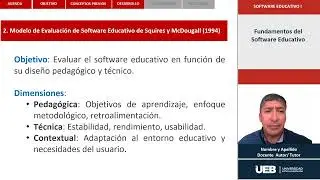 Video. Modelos de evaluaci&oacute;n del Software Educativo