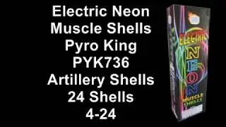 Electric Neon Muscle Shells, PYK736
