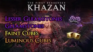 First Berserker Khazan: ALL Golden Cubes and Gleamstones Locations [NEW GAME]