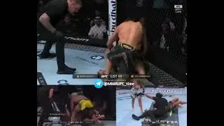 Three head kick KOs from top 5 lightweight fighters.Amazing year!#mma #ufc #makhachevvsvolkanovski