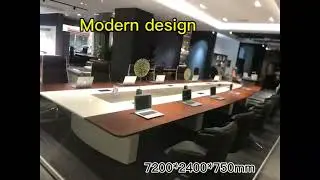 Modern design | long size meeting table |Conference table design | mega size conference room table