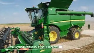 John Deere S700 serien skurtresker: Verdens f&oslash;rste automatiske tresker