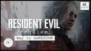 RESIDENT EVIL 9 REQUIEM WAY TO GAMESCOM 2025  // 4K ULTRA HD