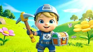 Fortnite Baby Forgot His Pickaxe | Funny Toddler Song | Kids Rhymes