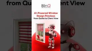 How to Use AI Visual Previews in BlinQ Software Quotes | Roller Blind Example
