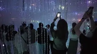 Kyoto Team Lab 4K Part 2   Infinute Crystal World