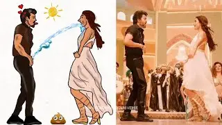 Arabic Kuthu Song Funny Drawing Meme 🤣🤣🤣 | Part - 2 | Beast | Vijay Thalapathy | Pooja Hegde