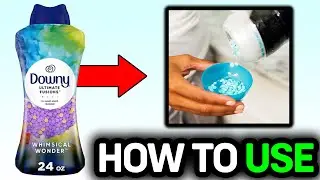 How To Use Downy Ultimate Fusions In Washing Machine - Easy Guide!