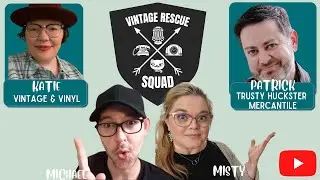 Vintage Rescue Squad | Vintage & Vinyl and Trusty Huckster Mercantile