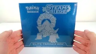 Pokemon Steam Siege Elite Trainer Box Opening | TheEnglishTrainer