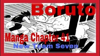 Boruto - Manga Chapter 41 Review The New Team Seven