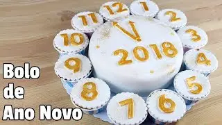 Bolo de Ano Novo | Como Fazer Bolo para o Ano Novo | Bolo de Reveillon