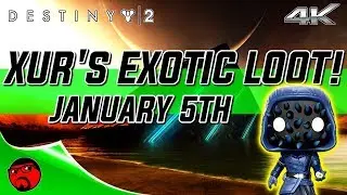 Destiny 2 Xur - Week 17 EXOTIC LOOT! January 5th, 2018 [4K]
