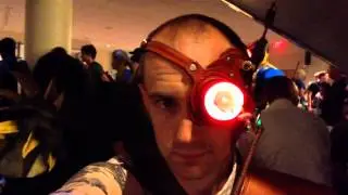 Steampunk monocle at Dragon Con 2013