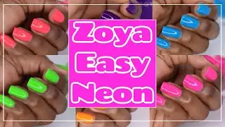 Zoya Easy Neon Collection 2021