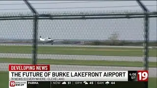 What is the future for Cleveland's Burke Lakefront Airport?