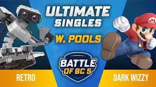 ReTro (ROB) vs Dark Wizzy (Mario) - Ultimate Singles Winners Pools - Battle of BC 5