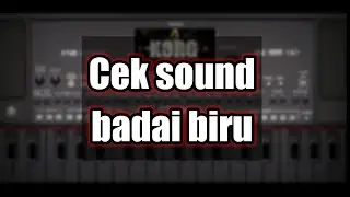 Cek sound badai biru versi new set ORG 24 triaz 2020 koplo rampak Bajidor paling joss string KORG