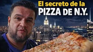 El secreto de la Pizza de Nueva York. Por que NY tiene la mejor Pizza?