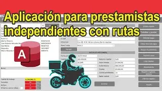 Aplicación para prestamistas independientes interés simple, incluye ruta de cobro (P6.1)
