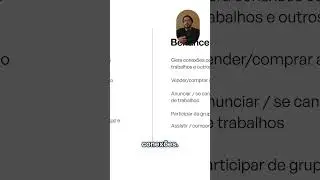 O Behance n&atilde;o &eacute; uma plataforma de portf&oacute;lios, &eacute; uma rede social pra criativos