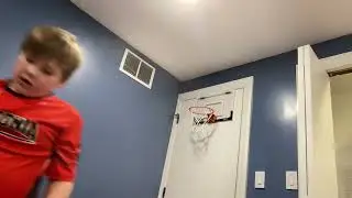 Part two dunking on my mini basketball hoop since you guys really liked it
