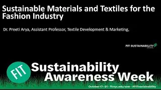 Sustainable Materials and Textiles for the Fashion Industry