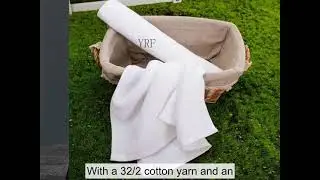 YRF-Towel Hotel 8 Sterne, Hochwertiges weißes Badetuch aus Baumwolle, Hotel. Handtuch,Hilton