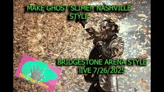 How To make Ghost Slime (Nashville Style) Only using Bridgestone Arena and glue! (full tutorial)