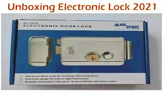 ALBA Electronic Door Lock 2023 Chrome Coated 6keys computerise #albaelectriclock #electroniclockalba