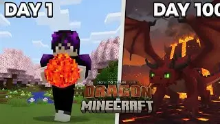 Stealing the Dragon&rsquo;s Egg in Minecraft&hellip; and Hatching a BABY DRAGON! | FixxHz